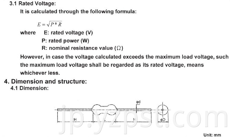 Metal Oxide Film Resistor